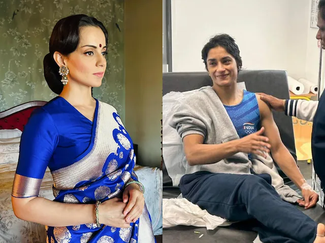 Kangana Reacts to Vinesh Phogat’s Olympics Disqualification After ‘Modi Slogans’ Jibe: ‘Don’t Cry…’