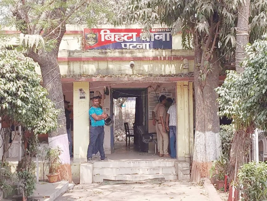 बिहटा में मजदूर