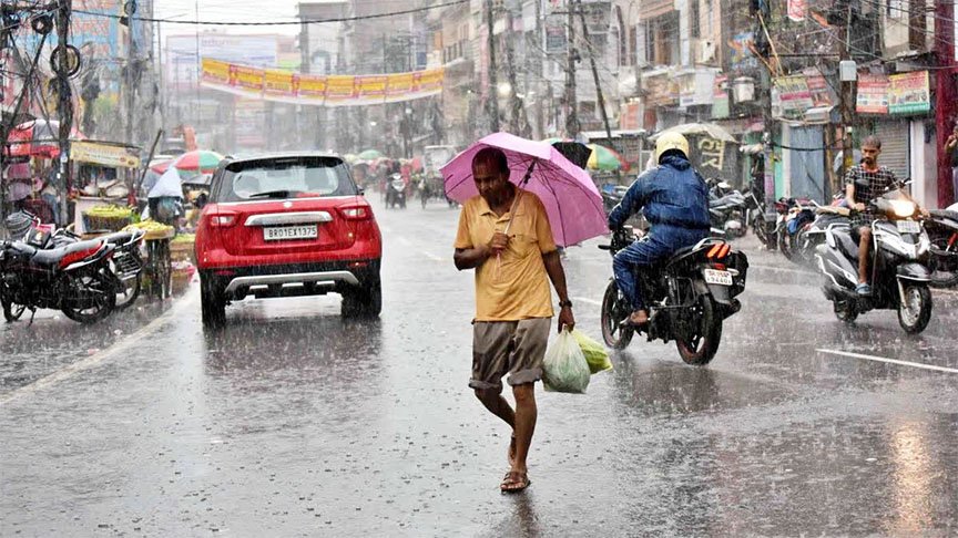 भारी बारिश