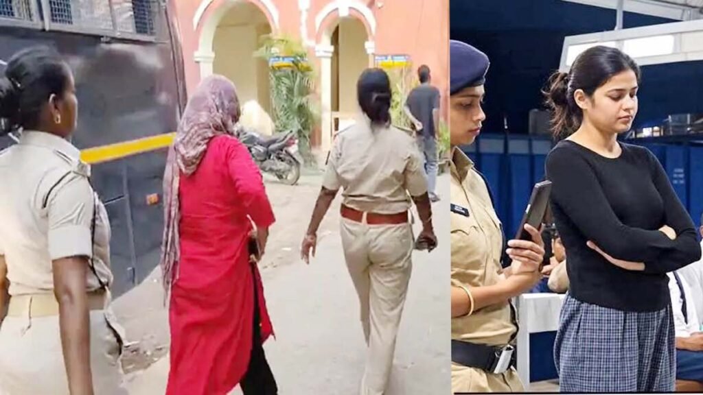 पटना में शराब के साथ युवती गिरफ्तार