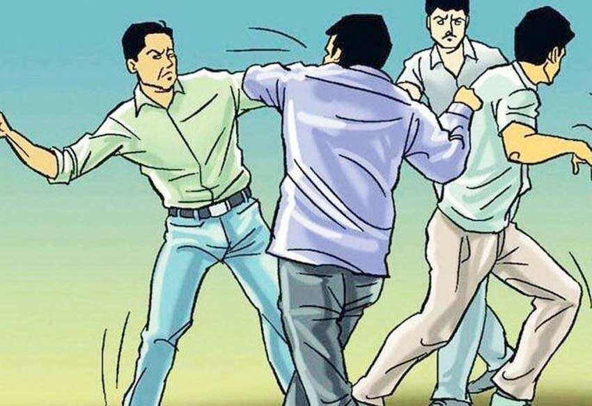 पटना में LJP नेता के घर मारपीट