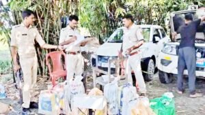 बेतिया में 118 किलो गांजा बरामद