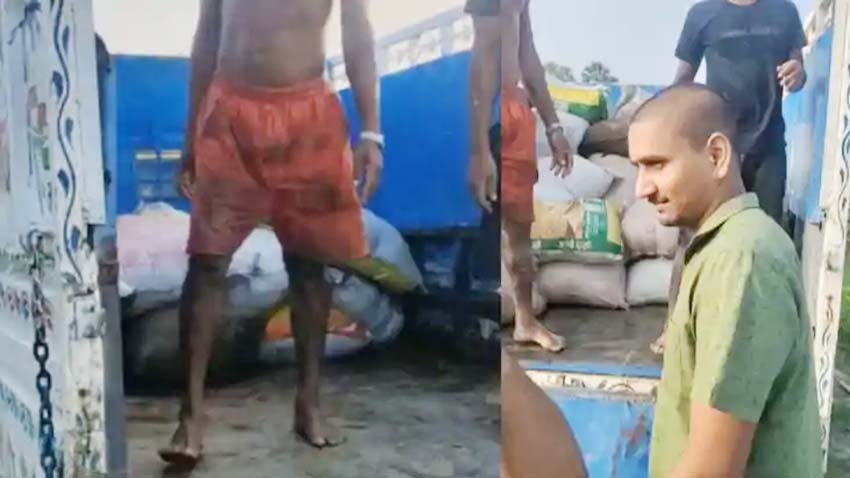 बिहार में शराब से भरी पिकअप पलटी