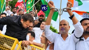 महागठबंधन प्रदर्शन पटना