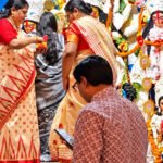 बिहार में मां दुर्गा की विदाई, नम आंखों से हुआ विसर्जन, सिंदूर खेला में भावुक हुईं महिलाएं